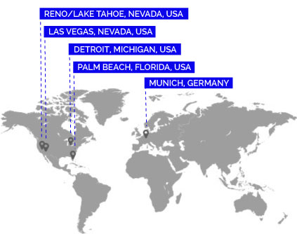Global Locations Map Image